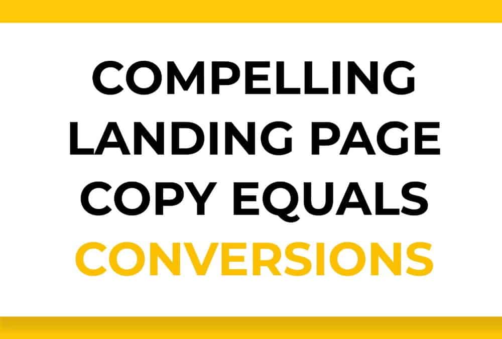 Compelling Landing Page Copy for CRO